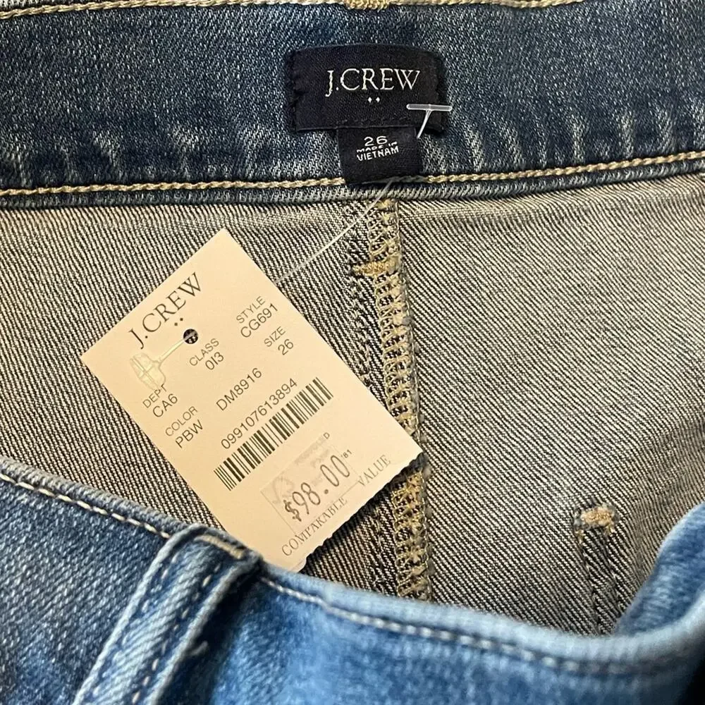 J Crew Patch Pocket Jean Shorts